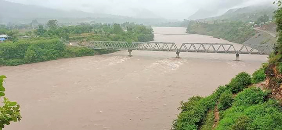 भेरी नदीमा पानीको सतह बढ्दा जाजरकोट र डोल्पामा सतर्कता अपनाउन प्रशासनको आग्रह