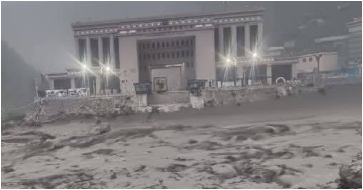 रसुवागढीको मितेरी पुल पुनर्निर्माण सुरु, चीनले बेलीब्रिज बनाउँदै
